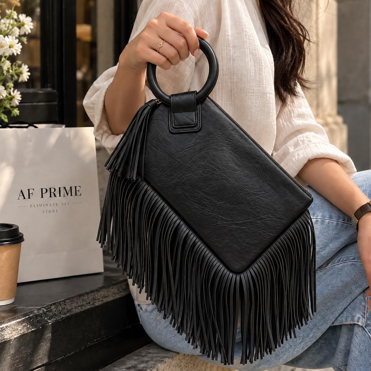 Y2k Fringe Bag - Etsy