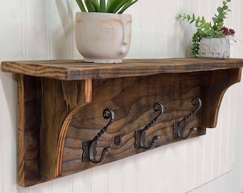 barn wood coat rack, cast iron hooks, rustic coat rack, entry way coat rack, mudroom coat rack, antique coat rack, primitive coat rack