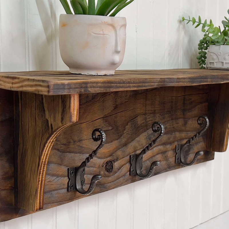 Primitive Coat Rack - Etsy