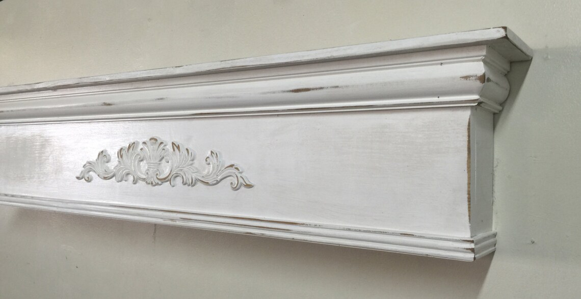 Large Mantel Shelf Primitive Mantle Shelffireplace Etsy