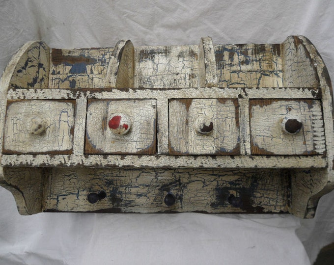 French Country Wall Shelf Primitive Wall Shelf Kitchen Shelf Etsy