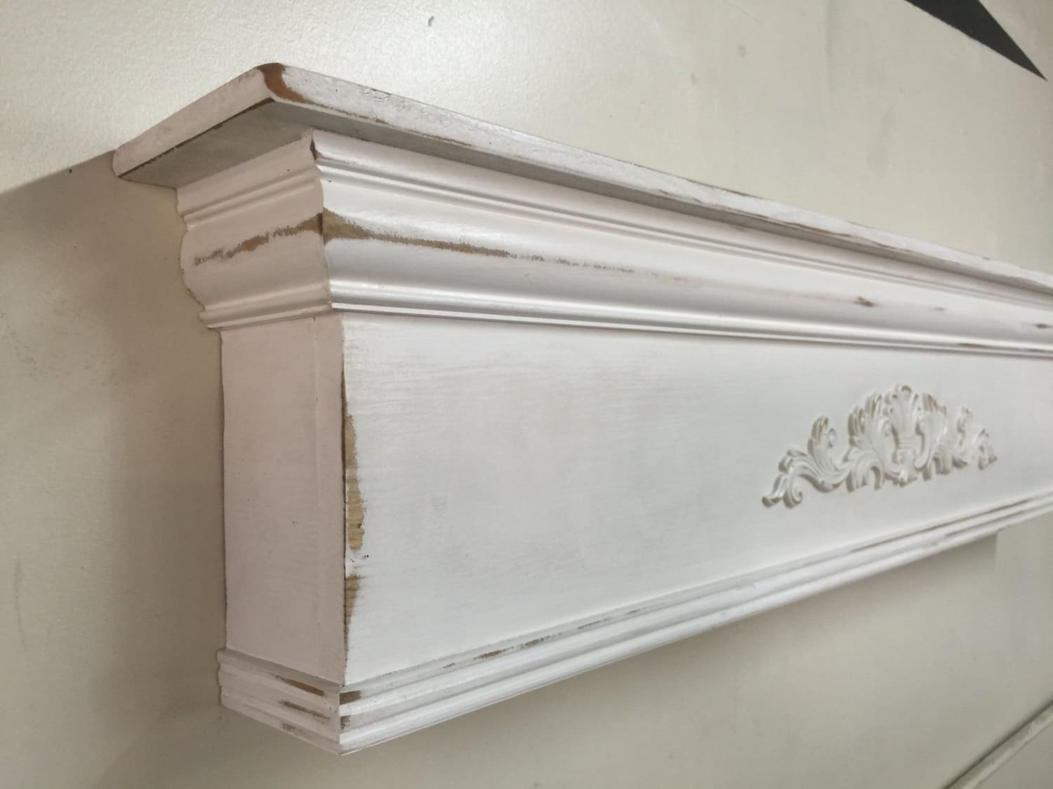 Large Mantel Shelf Primitive Mantle Shelffireplace Etsy