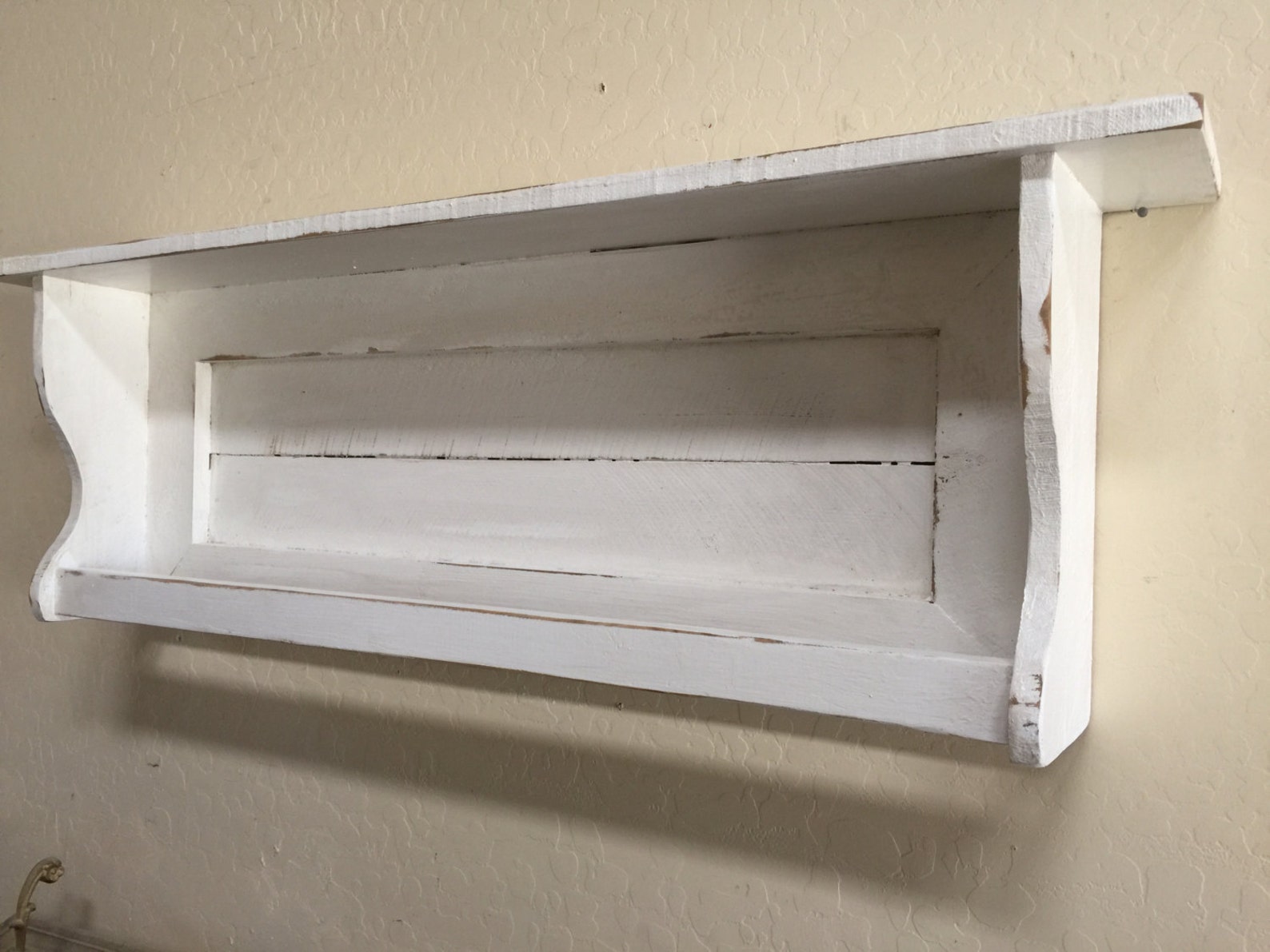 French Country Quilt Rack Shabby Chic Quilt Rack Primitive Etsy