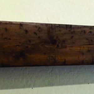Wood Beam mantle ,Beam Mantle, Floating shelf, Primitive mantle shelf, Hand Hewn Beam, hollow beam, Floating Shelf