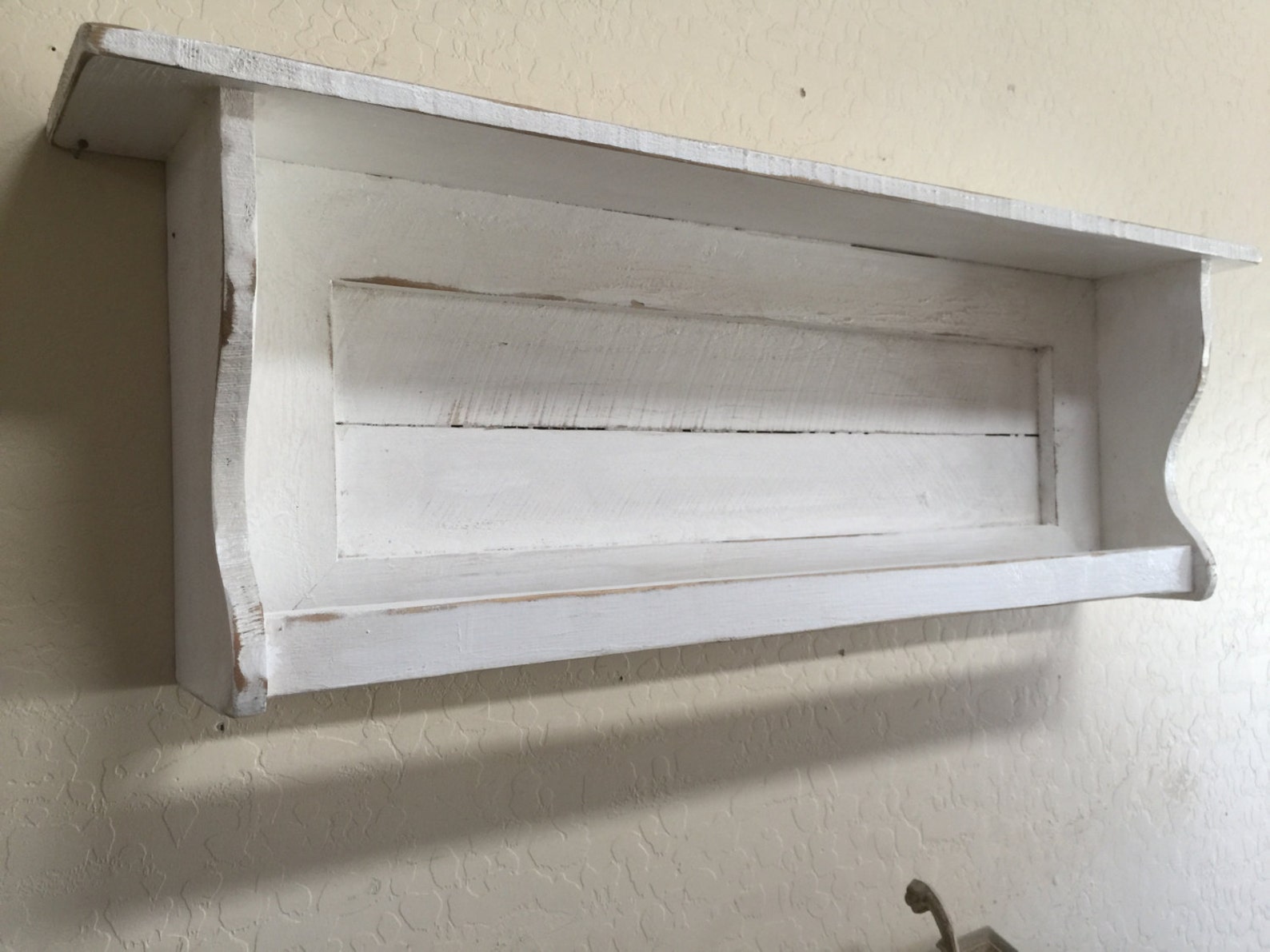 French Country Quilt Rack Shabby Chic Quilt Rack Primitive Etsy