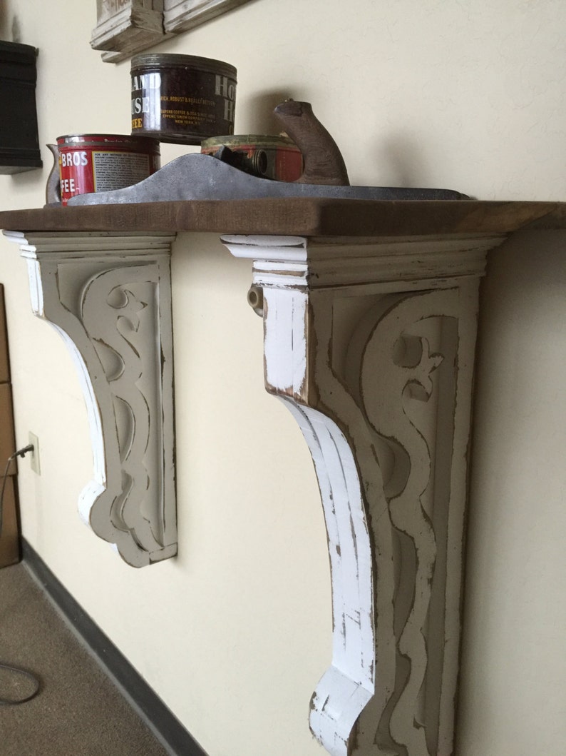 Antique style CorbelLarge Corbels with Shelf Hallway Corbel Etsy