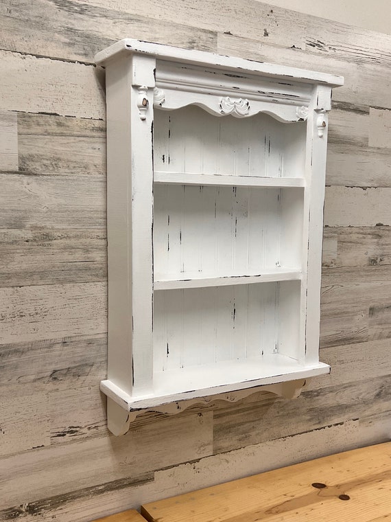 White sale farmhouse shelf