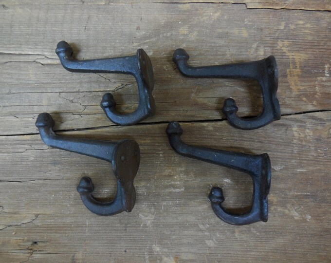 Shabby Chic Wall Hooks Cast Iron Hooks French Country Wall Etsy