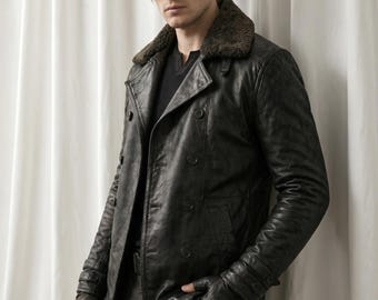 Leren Leon S. Kennedy RE9-jack | Op Resident Evil Requiem geïnspireerd cosplaykostuum