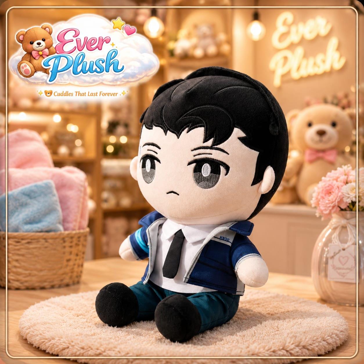 Detroit become human connor plush - Etsy 日本
