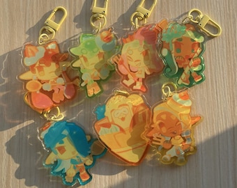 Splatoon Idols Acrylic Keychains | Squid Sisters Off The Hook Deep Cut