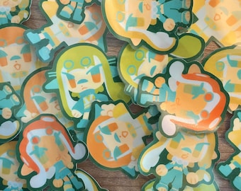 Splatoon Agent Aufkleber-Set