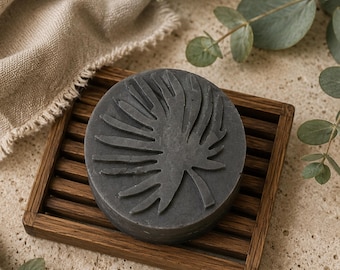 Eucalyptus Charcoal Goat Milk Soap | Handmade Natural Bar Soap
