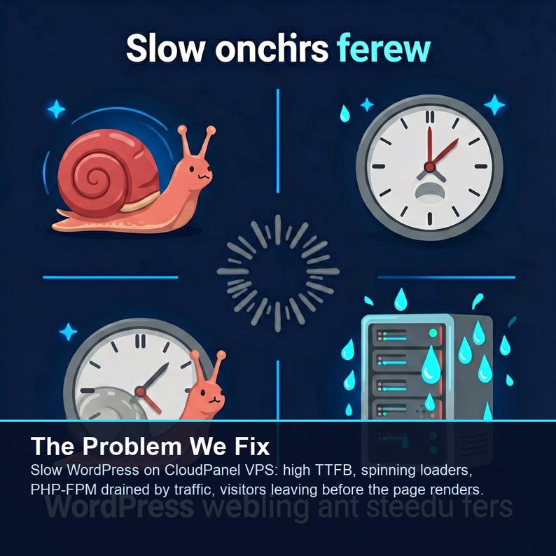 Servicio de optimización de velocidad de WordPress: solución para la caché de Nginx, Redis y TTFB en CloudPanel imagen 2