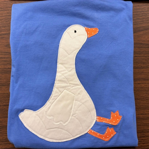 Quilted and Appliqued t-shirts