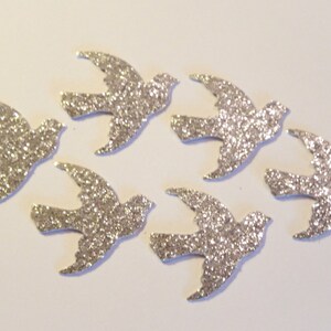 Dove Confetti, Paper Doves, Dove Cutout, Wedding, Cardmaking, Embellishment