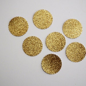 Glitter Scalloped Circles,Paper Die Cut,Circle Die Cut,Garland circle shape,Decorations,Embellishments