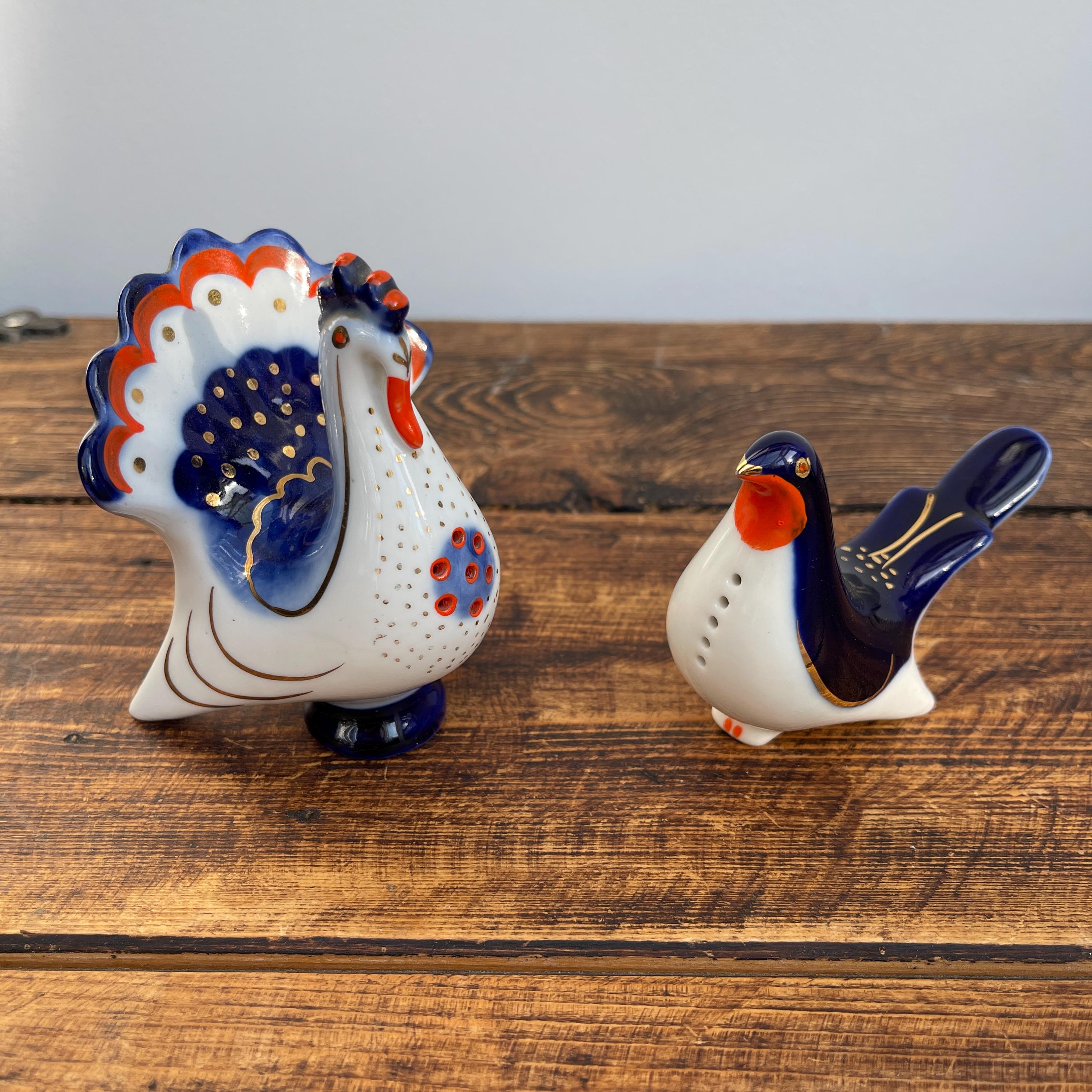 Lomonosov Porcelain Blue Bird - Etsy