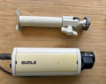 Burle TC552A Video Camera TC9904, Mount, TV Lens LX 4mm 1:1.2 CS