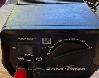 Mean Well MW122A Regulated DC Power Supply 12V 2 Amp