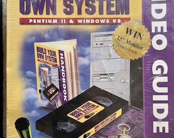 Build Your Own System Pentium II & Windows 98, NEW, Vintage