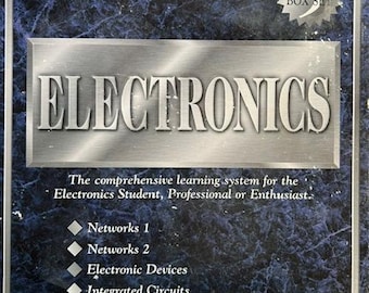 Electronics Comprehensive 5 CD-ROM Box Set PC Learning Software 1990s New!
