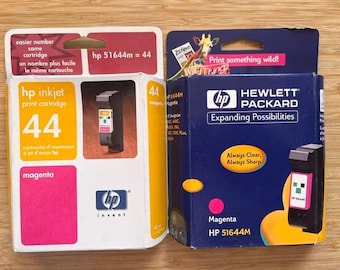 TWO Genuine HP 40 51640 Cartridges: Magenta