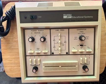 Vintage HeathKit Electronic Design Experimenter ET-3100-B + Manual.