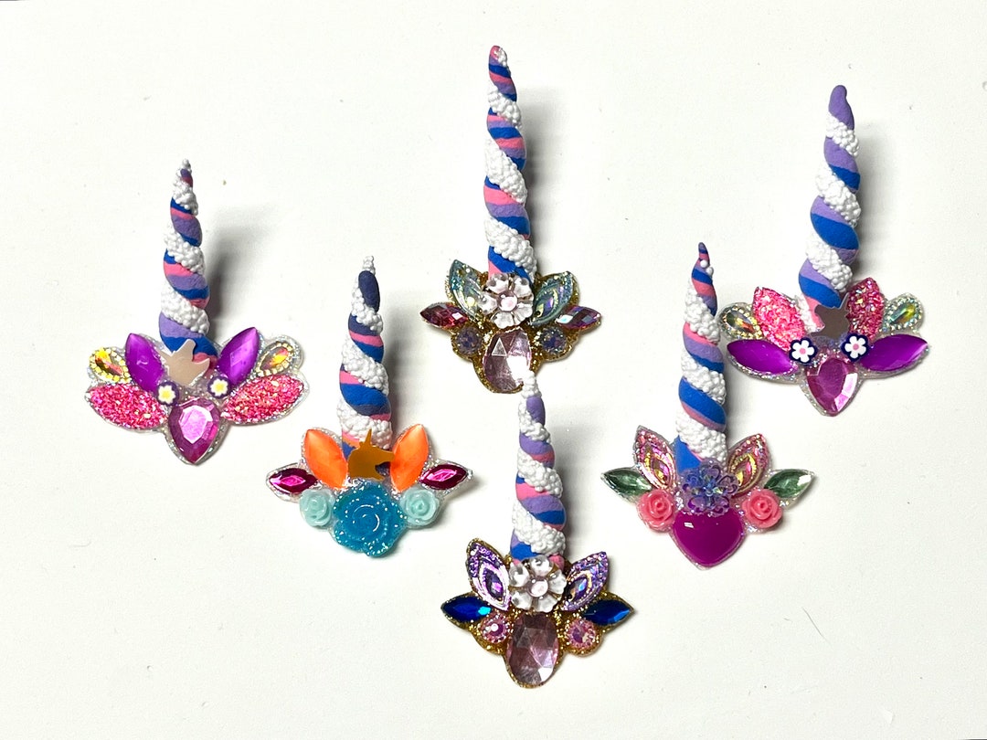 6 Piece Unicorn Face Painting Bling Set Etsy