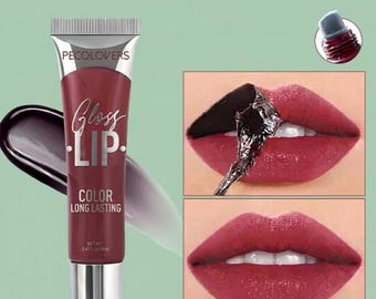 Peel Off Lip Stain, Long Lasting Lip Tint, Waterproof Lip Tattoo, Matte Multi Color Lip Gloss, Red Lip Contour Stain, Cosmetics