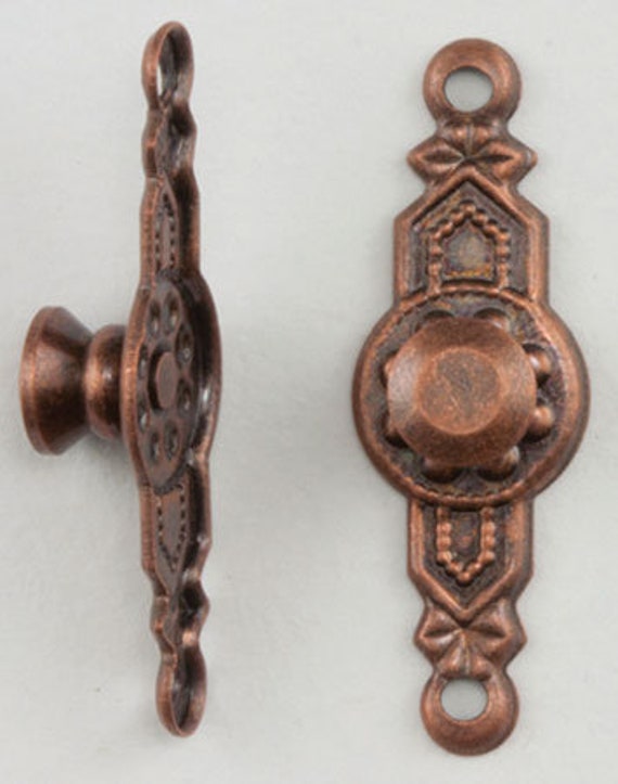 Dollhouse Door Knobs Plain Round In Various Finishes