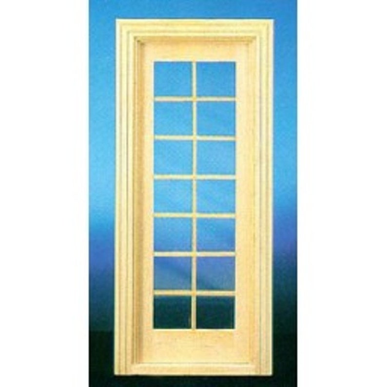 Dollhouse Single French Door