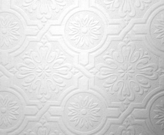 Dollhouse Textured Ceiling Paper 3 1 2 Circles In Etsy