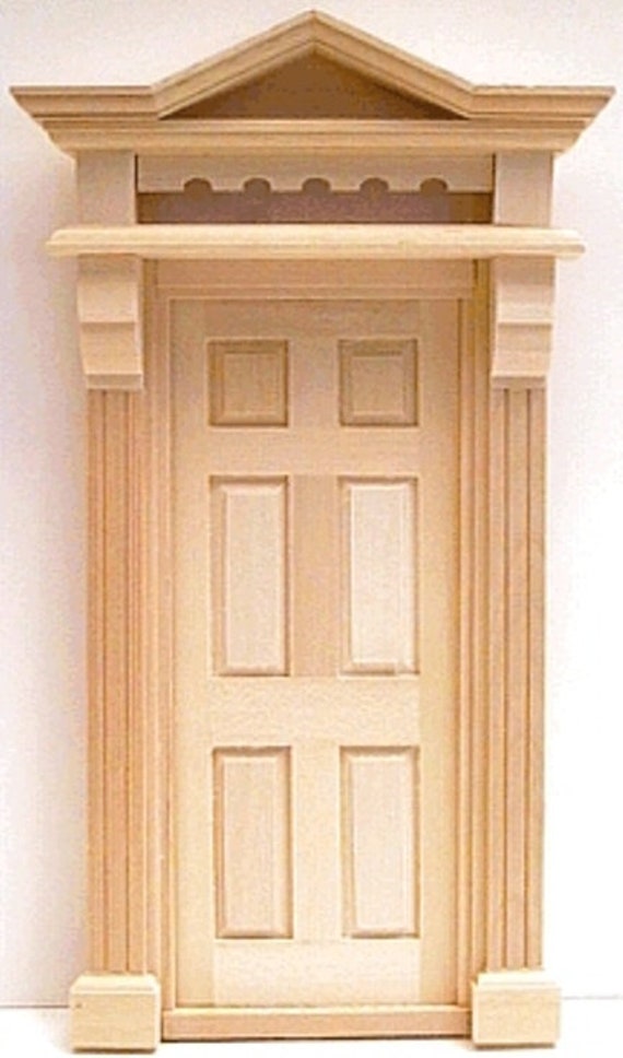 Dollhouse Exterior Doors Of Various Styles And Sizes Etsy