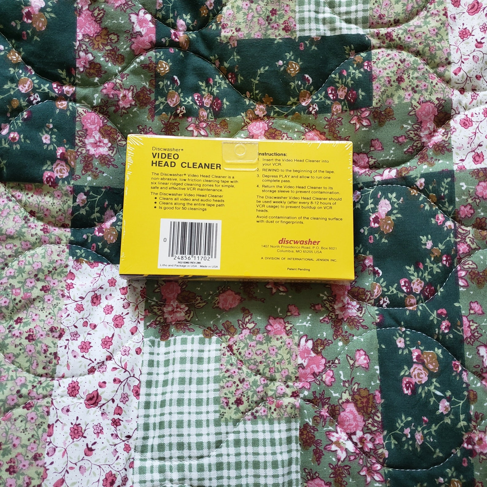 Betamax Beta Video Head Cleaner Discwasher Tape Cassette New Etsy