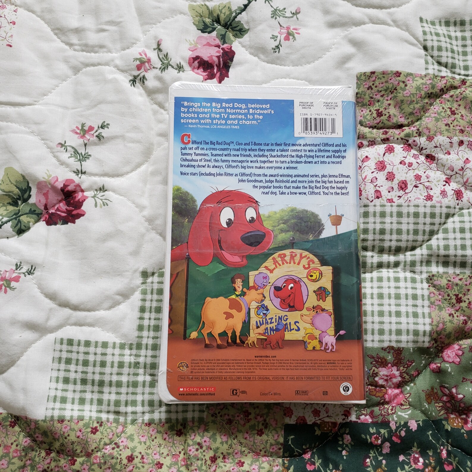 Clifford's Really Big Movie VHS Movie New Sealed Etsy