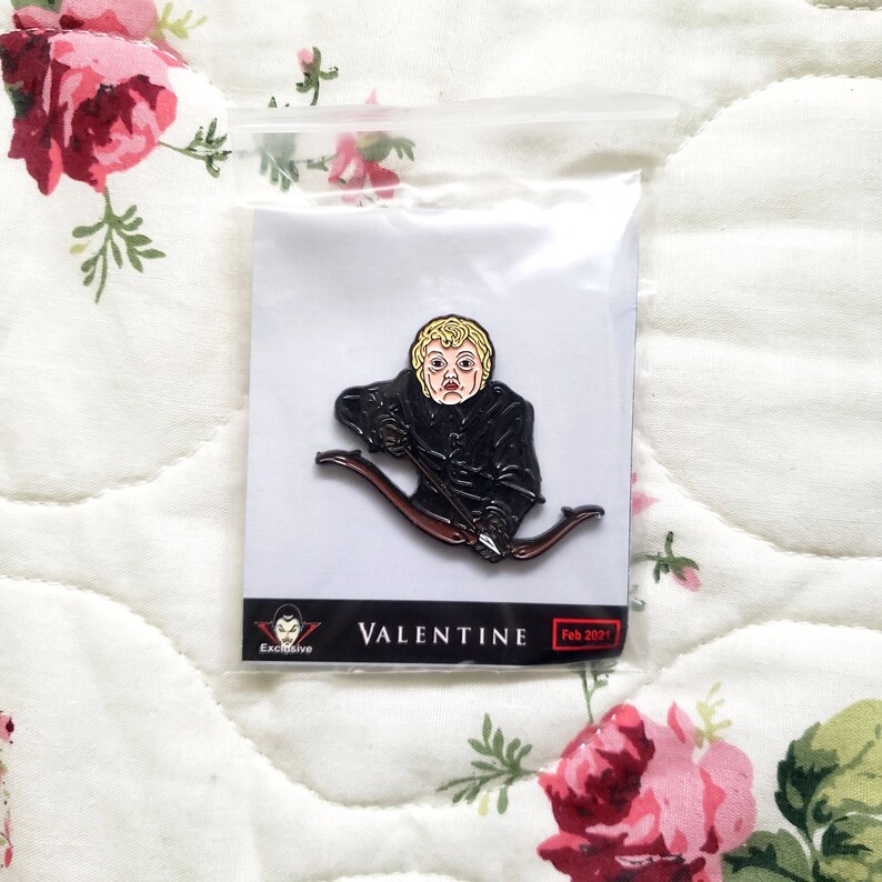 Fright Crate Exclusive Valentine Movie Cupid Collectors Enamel Pin New