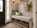 Custom Linen Window Seat Cushion, Linen Bench Cushion for Entryway, Custom Size Bench Cushion, Breakfast Nook