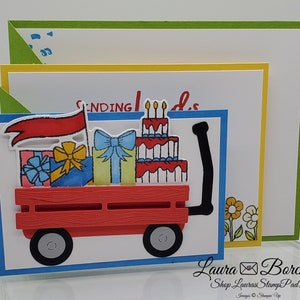 Stampin`Up! Gefüllt mit Spaß Karte Tutorial PDF Nur
