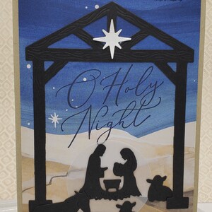 O Holy Night Card Tutorial PDF Only image 6