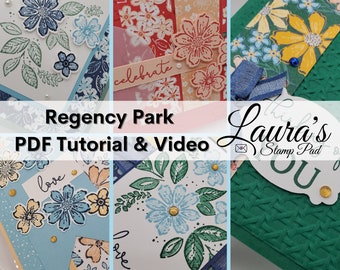 Regency Park Card Tutorial PDF Only