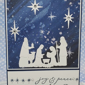 O Holy Night Card Tutorial PDF Only image 4