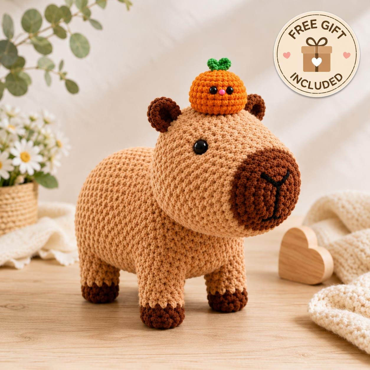 37 Capybara Crochet Patterns for Cute Amigurumi, Plushies, and Giftable Makes 29 Capybara Crochet Pattern Amigurumi Capybara