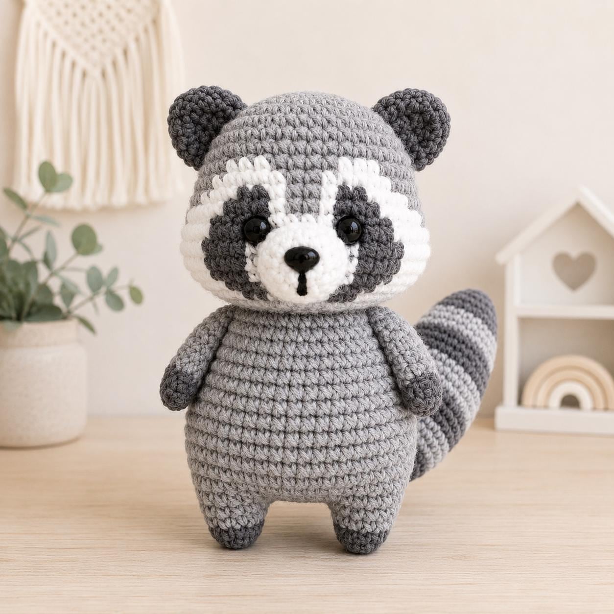 30 Raccoon Crochet Patterns for Woodland Amigurumi, Plushies, and Loveys 27 Cute Woodland Raccoon Crochet PDF