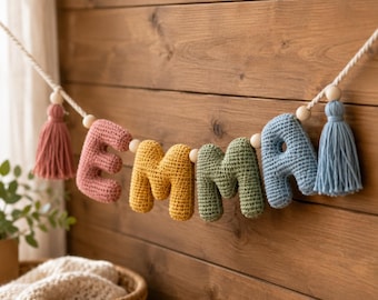 Alphabet Häkelanleitung, ABC Buchstaben Anleitung, Baby Girlande DIY, freundliches Kinderzimmer Digital Download