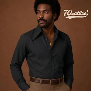 70s Silk Shirt Men - Etsy