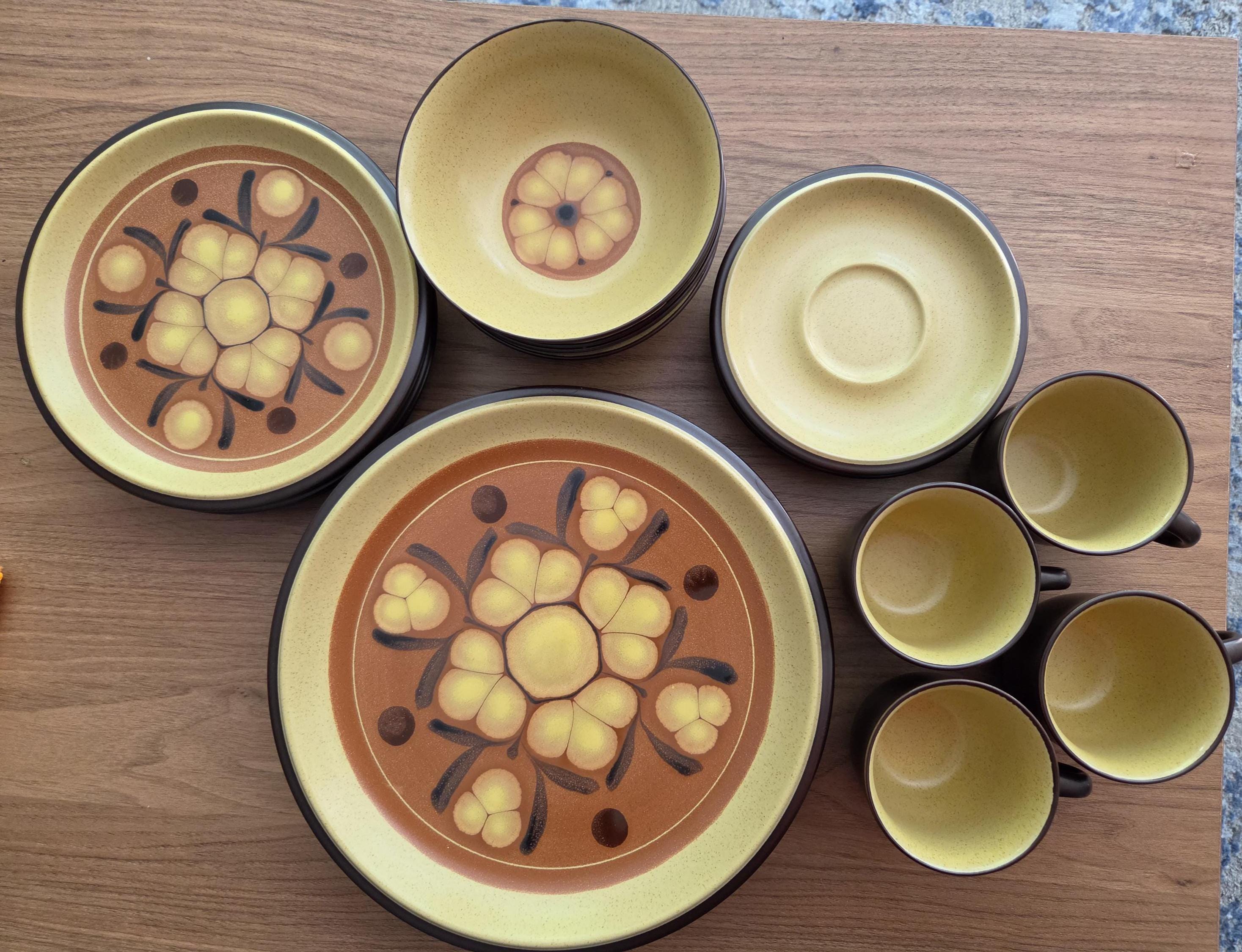 ヴィンテージ Noritake STONEWAREプレート 5枚セット 1970s Noritake Stoneware - Etsy