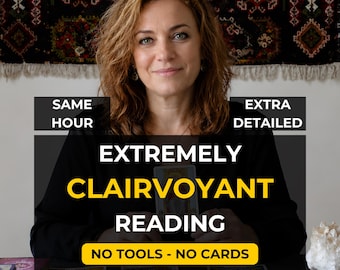Same Hour Clairvoyant Reading | No Tools No Cards | Extremely Detailed Pure Psychic Insight