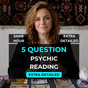 Ställ en fråga till en medium samma timme | 5 svar, Medium Tarot, Kärlekskarriärinsikt