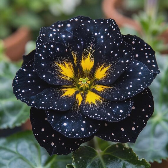 Black Petunia Seeds – Rare Annual Flower Seeds, Dark Blooms for Garden Beds, Pots, Baskets